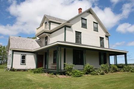 Side and back elevations