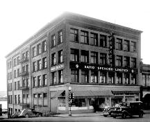Dominion Trust Block, exterior view, ND; New Westminster Public Library, NWPL 1207