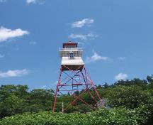 General view of Sand Point Lighthouse; The Saint John River Society, M. Demma