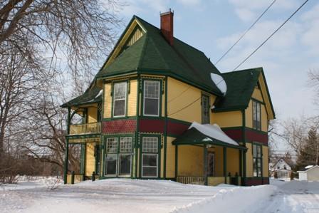 Front and side elevations