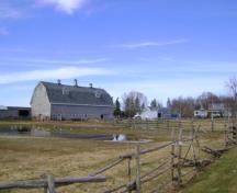 Gillis farmyard; Province of PEI, C. Stewart, 2014