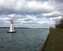 General view of Walpole Island Lower A32 Lighthouse; Walpole Island First Nation \ Première Nation Walpole Island, E. Thomas, 2016.