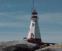 General view of Western Islands Lighthouse; Canadian Coast Guard / Garde côtière canadienne, 1990