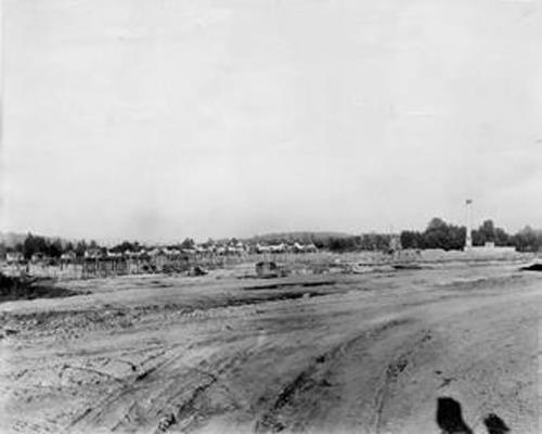Former site of New Westminster Historic Chinese Cemetery, 1953