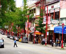 Vancouver Chinatown street scene; WikiCommons