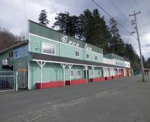 Orca Inn and 40K Taxi Office, Alert Bay, 2015; Courtesy of Alert Bay Public Library and Museum