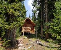 Honeymoon Cabin renforce le caractère pittoresque du parc; Agence Parcs Canada / Parks Canada Agency, 2017.