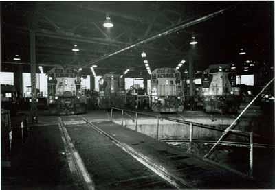 Engine House interior