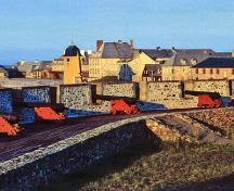 General view of Fortress of Louisbourg.; Parks Canada Agency / Agence Parcs Canada.