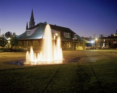Vue en angle, la nuit