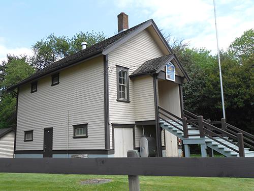 Exterior north side view, 2015