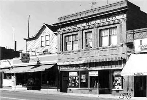 Historic exterior front view, date unknown
