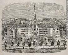 Grey Nuns nunnery, Montreal 1850-1885; Musée McCord Museum / John Henry Walker / M930.50.5.559