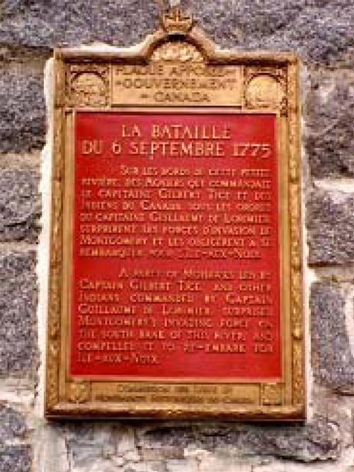Photo of plaque