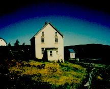 Exterior photo of Tilley House, Elliston, NL.; HFNL 2005.