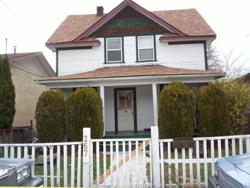 Exterior front view, 2007