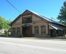 Exterior view of Rossland Miners Union Hall; BC Heritage Branch