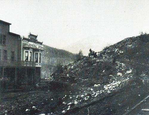Historical exterior view, c1895