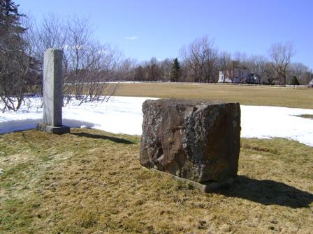 View of Burying Ground and Monuments