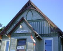 Front facade detail; Province of PEI, C. Stewart, 2013