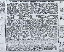 Examiner, 5 November 1892; Province of PEI