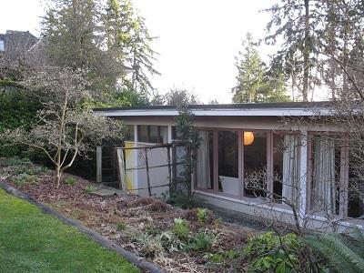 Exterior view of the residence