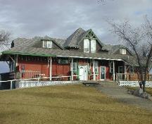 Front elevation of Canadian Northern Railway Station, 2004.; Government of Saskatchewan, Brett Quiring, 2004.