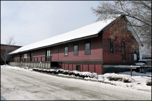 Exterior view of north end, 2018