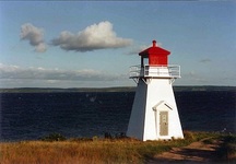 Phare de Cape George (lac Bras d'Or); Fisheries and Oceans Canada | Pêches et Océans Canada