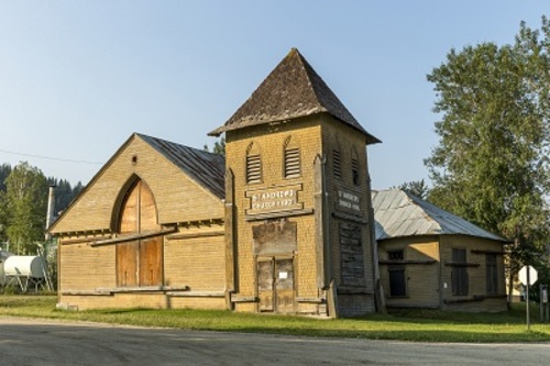 St. Andrew's church in Dawson City