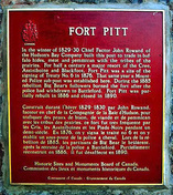 View of the HSMBC plaque; Parks Canada / Parcs Canada, 1989