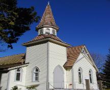 Exterior view of St. John the Divine Anglican Church; City of Burnaby Planning Department, 2005
