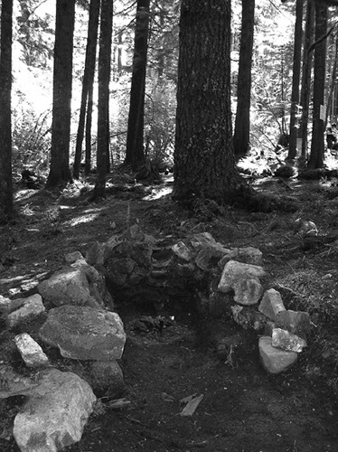 Foundation of Japanese Canadian bath House