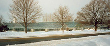 General view of the Main Greenhouse Range, 1996.; Agence Parcs Canada / Parks Canada Agency, K. Spencer-Ross, 1996.