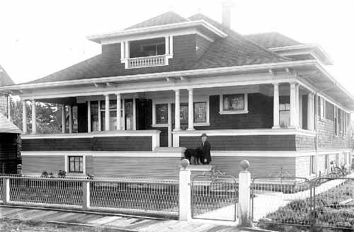 North and west elevations