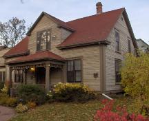 Showing original 1865 house; City of Charlottetown, Natalie Munn, 2005