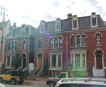 Street Elevation,Universalist Church (right section of townhouse), Halifax, Nova Scotia, 2005.; HRM Planning and Development Services, Heritage Property Program, 2005.