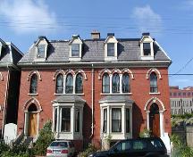 Universalist Church, right porition of townhouse, Halifax, Nova Scotia, 2005.; Heritage Division, NS Dept. of Tourism, Culture and Heritage, 2005.