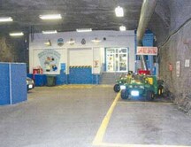 View of the main entrance to the Control Building, 2004.; Parks Canada | Parcs Canada, Judith Dufresne, 2004.
