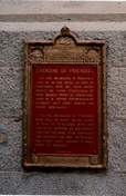 Vue de la plaque de la CLMHC; Parks Canada | Parcs Canada, 1989