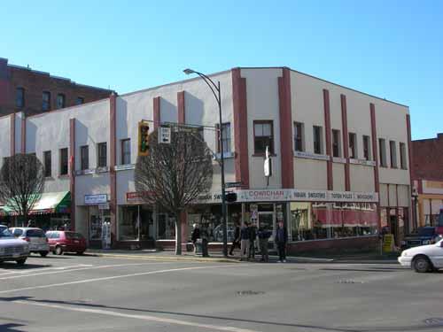 East and north elevations