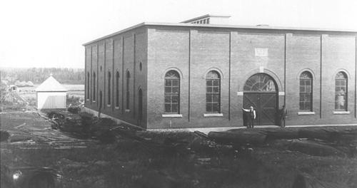 Station de pompage de la rue Highfield vers1913