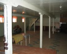 Church Hall in Basement; Government of Saskatchewan, Michael Thome, 2004.