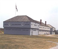 Blockhouse at Fort George, Parks Canada / Blockhaus au Fort-George, Parcs Canada